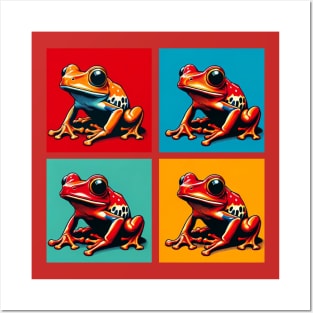 Tomato Frog Pop Art - Cool Frog Posters and Art